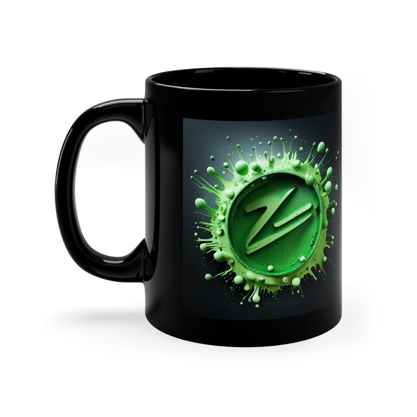 11oz Black Mug