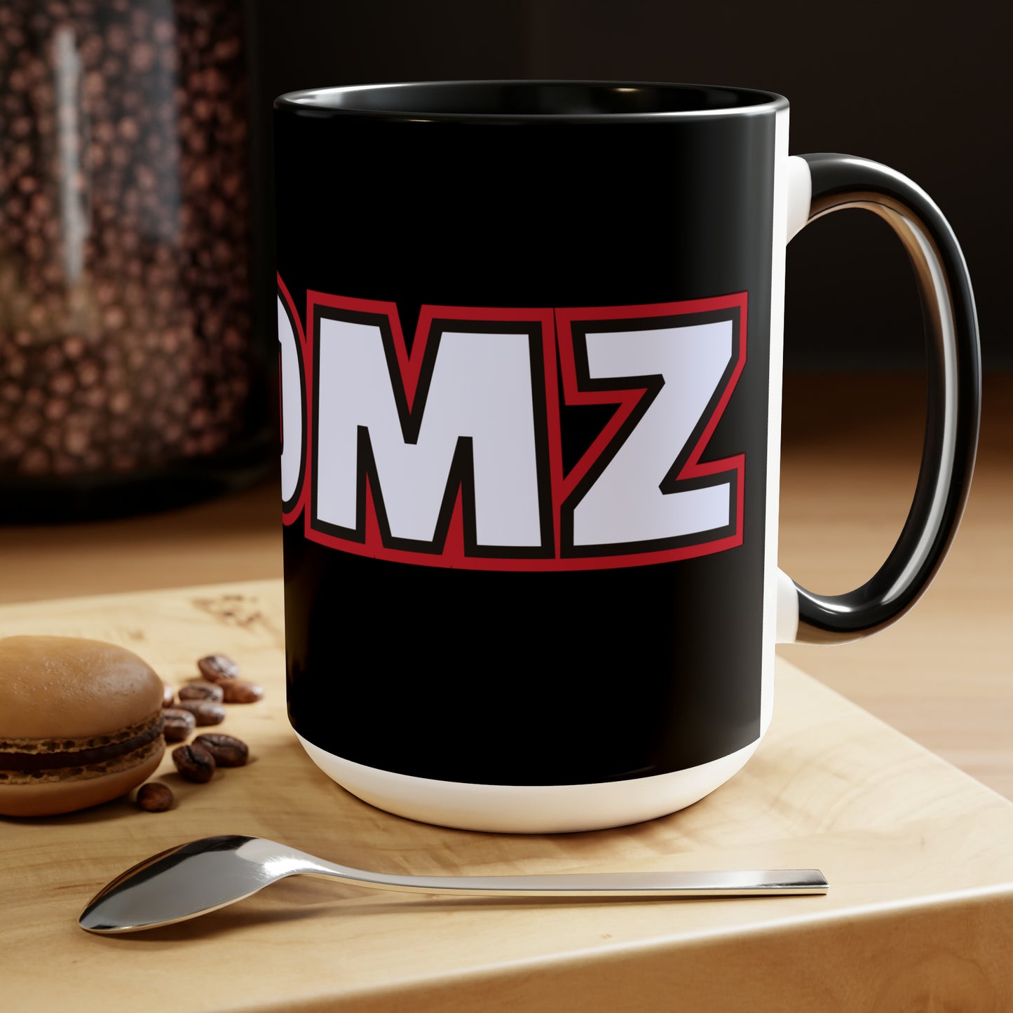 Two-Tone Coffee Mugs, 15oz