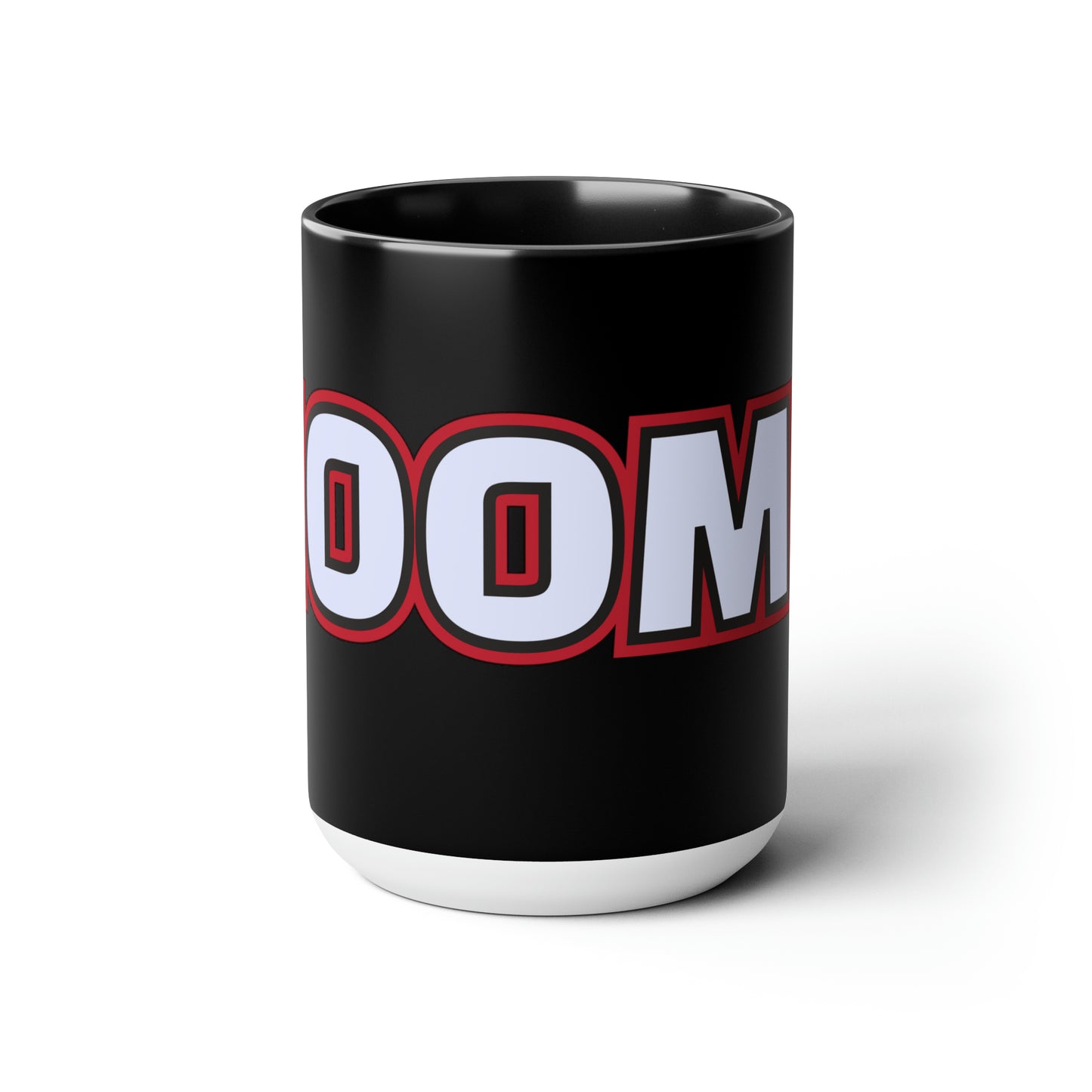 Two-Tone Coffee Mugs, 15oz